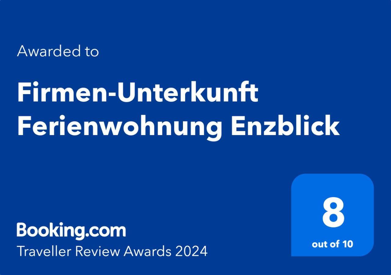 Ferienwohnung Enzblick Vaihingen-sur-l'Enz Extérieur photo